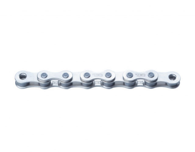 Купить Цепь TEC CT-1HX 1скор., 110 звеньев, для BMX, с замком, серебристая