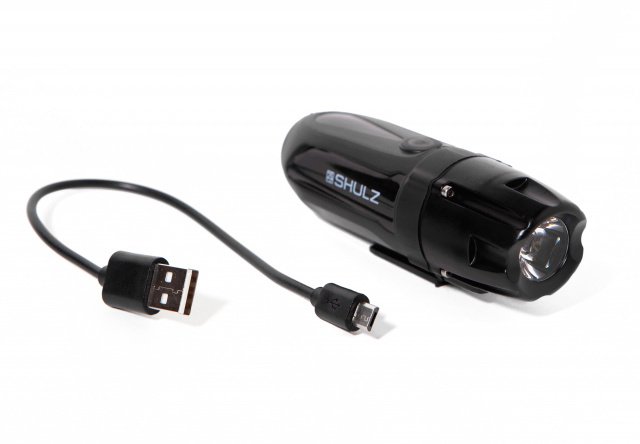 Купить Фара передняя SHULZ 4 режима 500lm USB черная