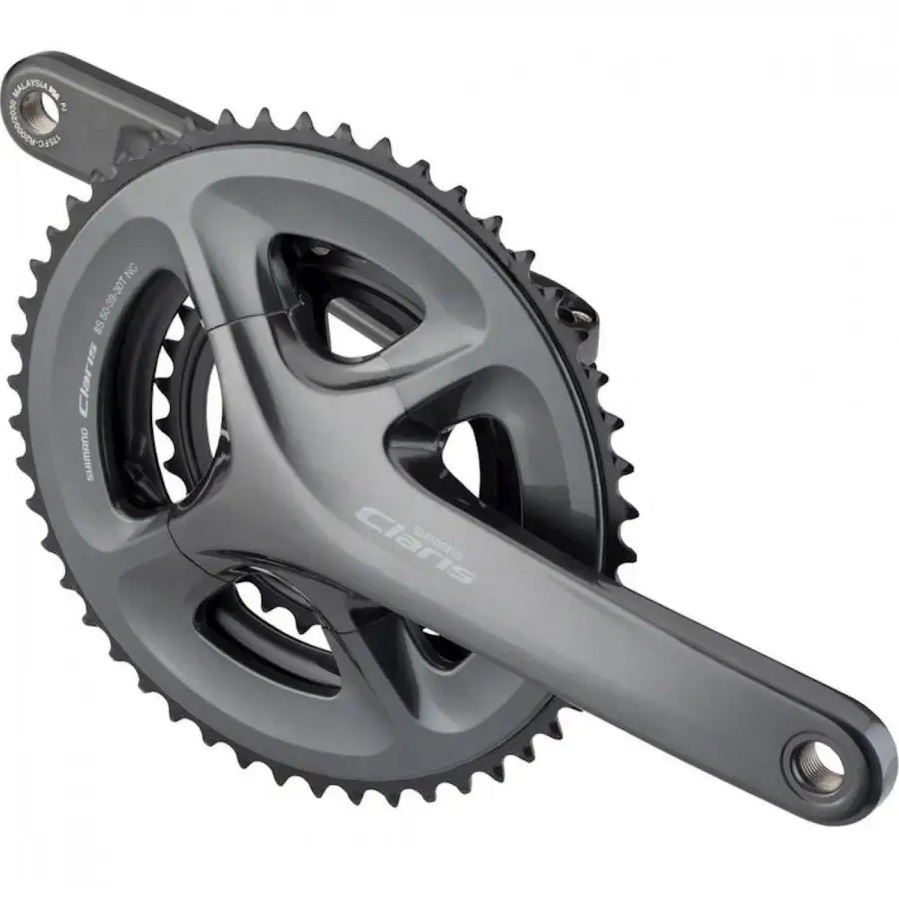 Купить Система SHIMANO Claris FC-R2030, 170 мм, Hollowtech II, 50/39/30Т, для 8 ск.