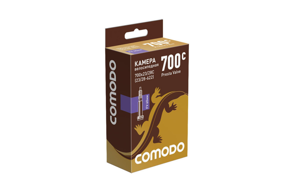 Купить Камера COMODO 700 x 23/28C (23/28 - 622) FV60 мм бутиловая