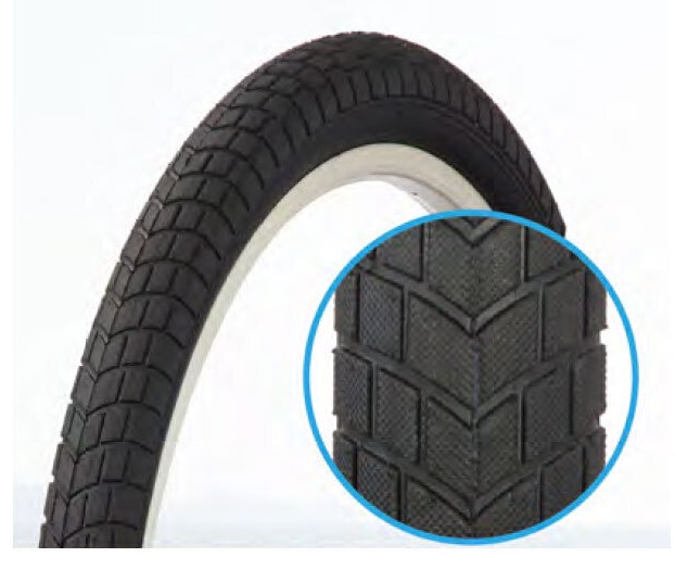 Купить Покрышка TRIX TX-032 12x2.125 дюймов 