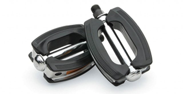 Купить Педали Electra Retro Pedals chrome/black 438323