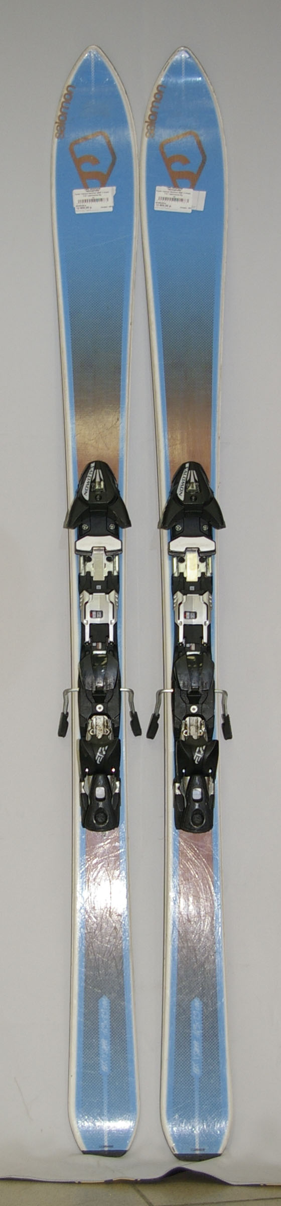 Купить Лыжи горные Salomon BBR V shape 7.9 + крепление б/у