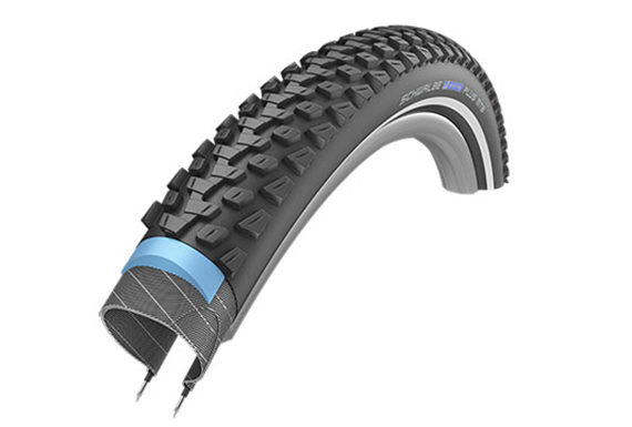 27.5x2.10 650B MARATHON PLUS MTB Perf SmartGuard TwinSkin B B RT HS468 DC 67EPI 36B SCHWALBE