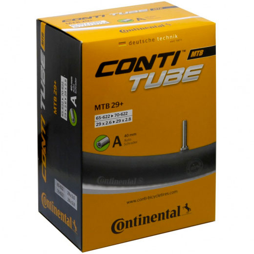 Купить Камера CONTINENTAL MTB Plus 29 дюймов x2.6-2.8 дюймов  автониппель 40 мм