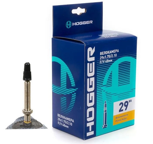 Купить Камера HOGGER 29 дюймов x 1,75/2,10, Presta 48 мм 