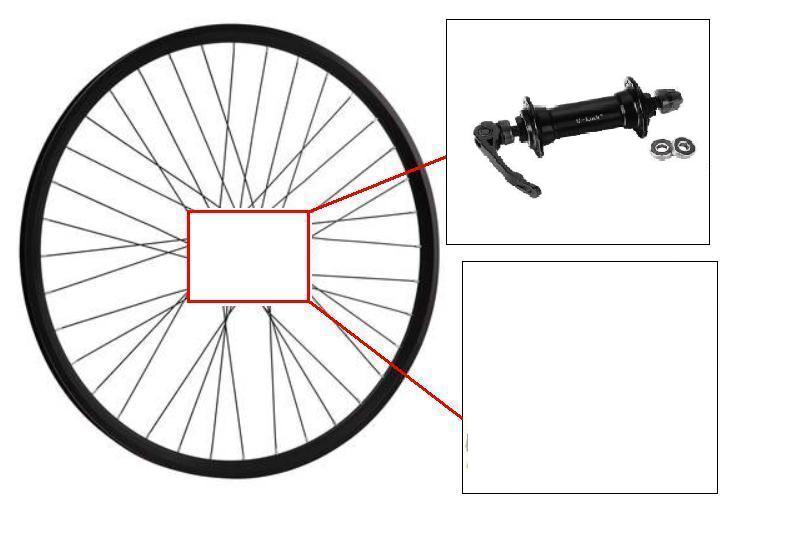 Купить Колесо задн.20 дюймов GJ-AL-015(GB-13R)19/36H/Эксц/Трещ7ск/AV/пром.подш.