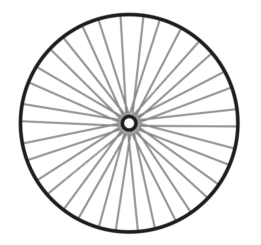 Купить Колесо заднее HOGGER 27,5 дюймов  трещетка/гайки/V-brake